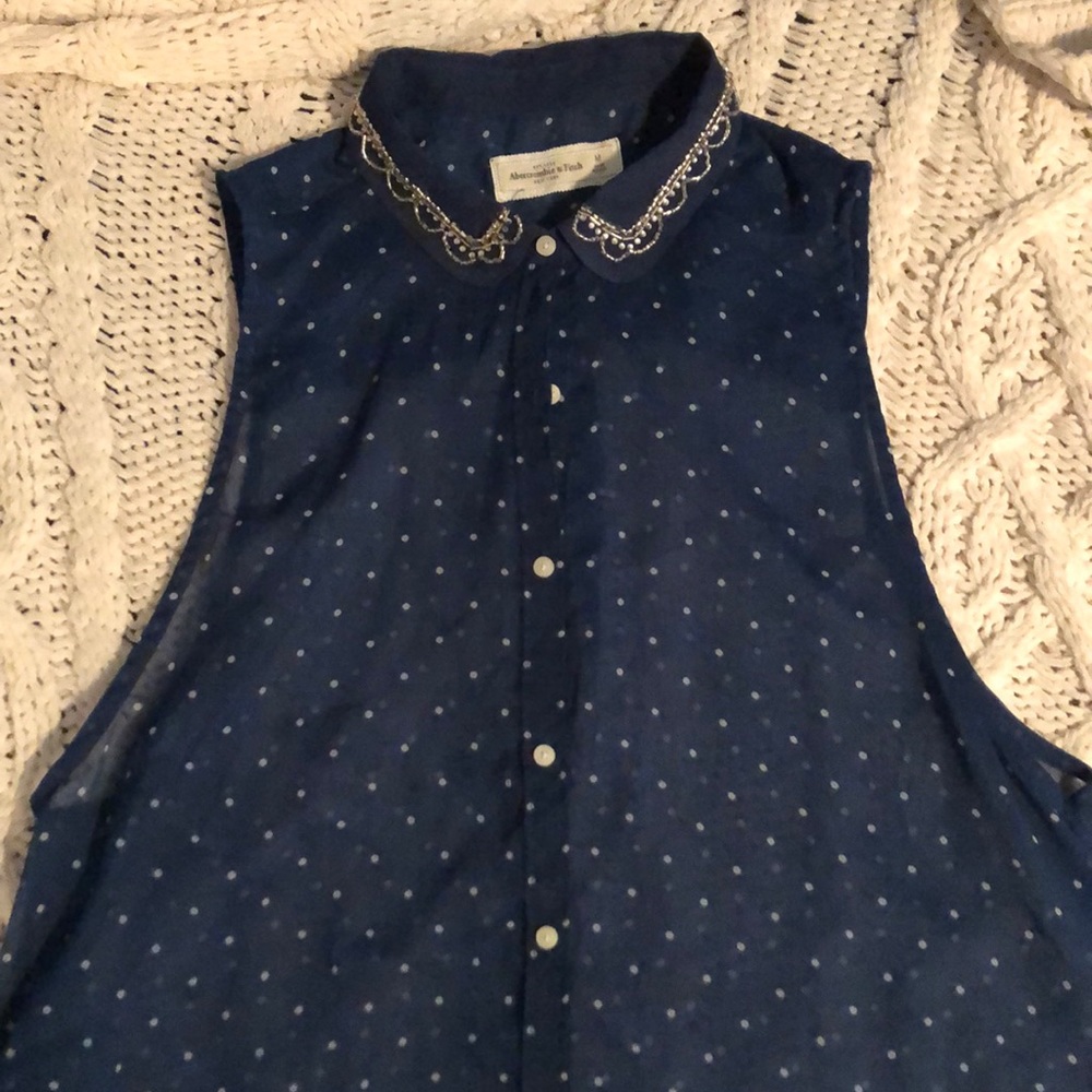 Abercrombie Sheer Blouse